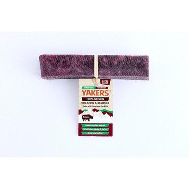 Yakers Cranberry Dog Chew Extra Large | Luxury Home Accessories | Heulog Glow