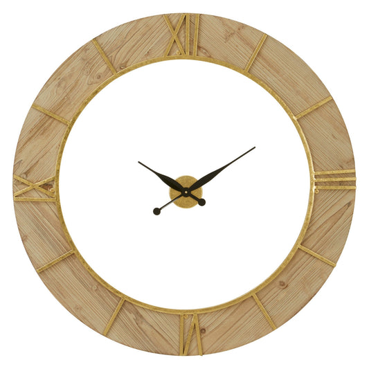 Yaxi 98cm Dia Wall Clock with White Face | Luxury Home Accessories | Heulog Glow