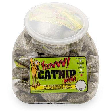 Yeowww! Catnip Bags 1 oz | Luxury Home Accessories | Heulog Glow