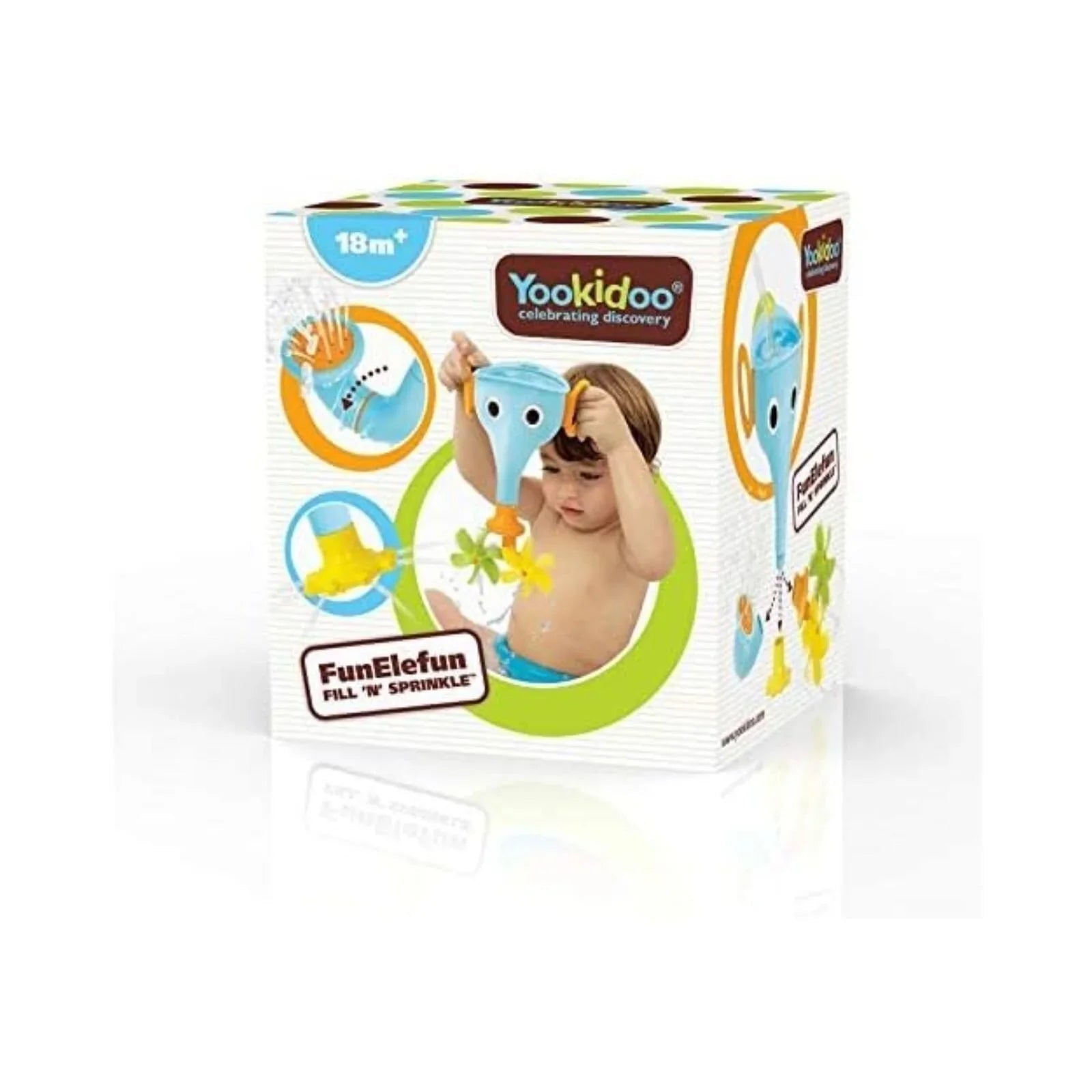 Yookidoo Fill 'N' Sprinkle FunElefun Bath Toy | Luxury Home Accessories | Heulog Glow