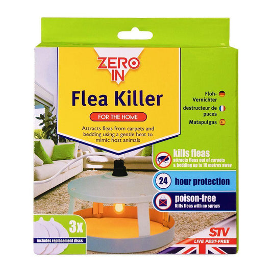 Zero In Flea Killer for the Home | Luxury Home Accessories | Heulog Glow