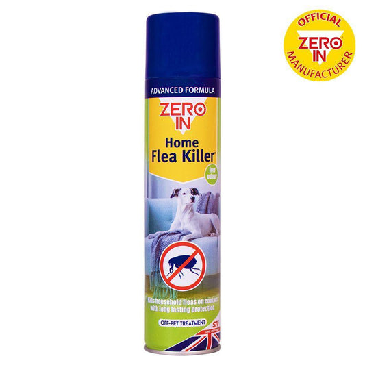 Zero In Home Flea Spray Aerosol | Luxury Home Accessories | Heulog Glow