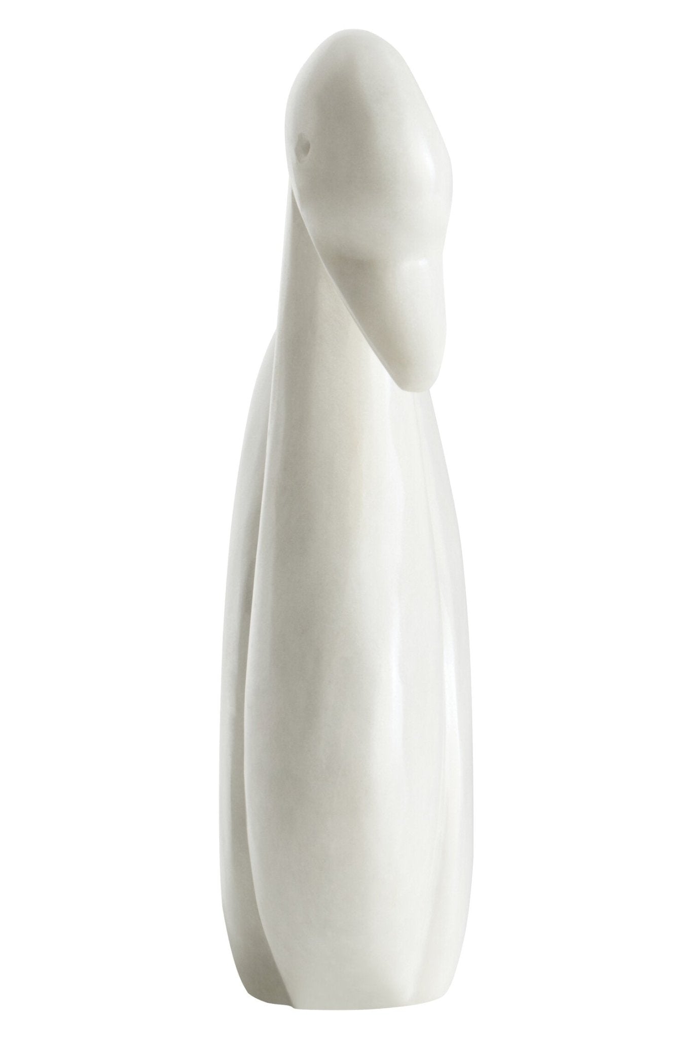 Zoro White Marble Decorative Swan | Luxury Home Accessories | Heulog Glow